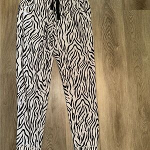 Zebra Print Lounge Pants